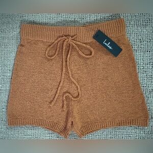 Woman’s Lulus Resort/Beach/Lounge Knit Shorts NWT